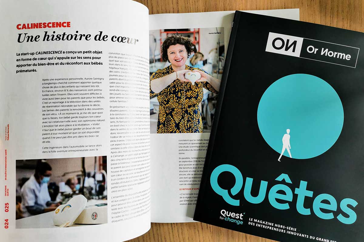 Magazine Or Norme et reportage consacré à l’entrepreneuriat